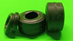 Lincoln Mark VII LSC Pro Street Stock Mod 1/25 Deep Dish Drag Wheel Skinny Front