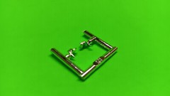 1969 Plymouth GTX Convertible AMT 1/25 Chrome Round Sport Mirrors 69 Model Car
