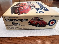 Entex Volkswagen Bug 1/32 Scale Snap Together Unbult