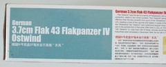 1/35 3.7cm Flak 43 Flakpanzer IV “Ostwind” Trumpeter #01520 Factory Sealed MISB