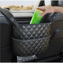 Car Advanced Net Pocket Handbag Mesh Holder Bag Organizer Car Seat Side Storage
