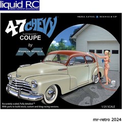 Moebius Models 2302 1947 Chevy Coupe 1/25 Scale Model Kit