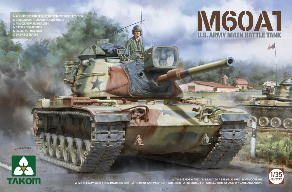 TAKOM 2132 1/35 U.S. Main Battle Tank M60A1