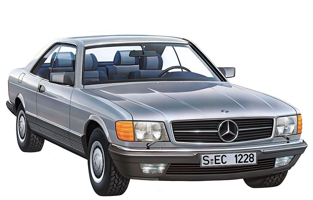 Tamiya 1/24 Mercedes-Benz 500 SEC Plastic Model Kit TAM24029 24029