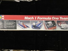 Revell Mach 1 Formula One Team #7240 Model Kit 1/25 NOS Factory Sealed