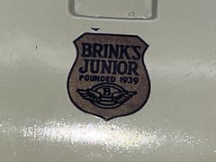 1937 INTERNATIONAL D Brink’s Jr Armored Car Promo 1/22 NATIONAL PRODUCTS Grey
