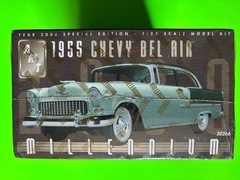 1955 CHEVROLET BEL AIR COUPE MODEL KIT AMT ERTL 1/25 SCALE MILLENIUM EDITION NEW