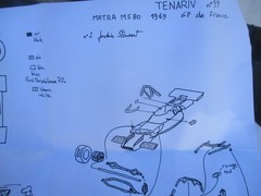 🏁Tenariv Mounting Kit 1/43 – F1 Matra Simca MS80 France GP 1969 MORE LISTED 🏁