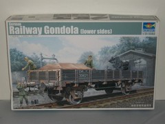 Trumpeter 1/35 Scale German Railway Gondola (Lower Sides)