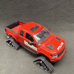 Revell FORD F-150 SVT Raptor with Tracks Police Highway Patrol Model 1/25 Custom