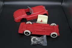MARX Fix-all 1948 Jaguar XK 120 Roadster Model Car w/Tools & Tire Included