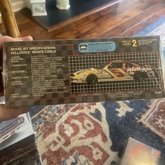 1/25 AMT ERTL Kelloggs Monte Carlo NASCAR Plastic Model Kit NOS 8187 Sealed