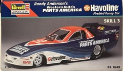 Revell Randy Anderson’s Texaco Havoline Firebird Funny Car Western Auto NEW NIB