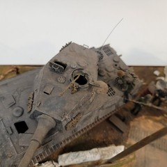 1/35 WWII German Tanks France Time Out Soldiers Museum Quality Diorama Built