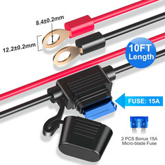 12V Cigarette Lighter Socket Splitter, 200W 3 Socket Multi Port Car Cigarette Li