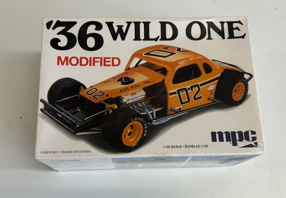 MPC929M/12 ‘36 WILD ONE MODEL KIT-NIB-1/25 SCALE – SEALED