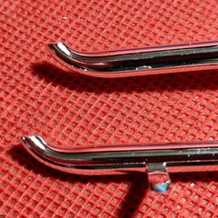 Side Pipes 1977 GMC Van 1:25 scale model car part Revell