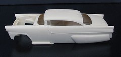 Jimmy Flintstone 1956 Ford chopped top resin body 1/25 scale NB280