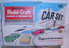 KAY STANLEY’S MODEL-CRAFT AUTOMOTIVE CAR BUILDING CASTING SET 1940s BOXED UNUSED