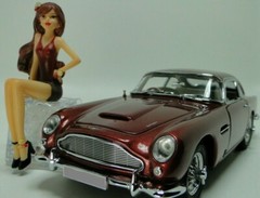 ASTON MARTIN Race Car Le Mans Classic Custom Vintage Hot Rod Built Metal Model