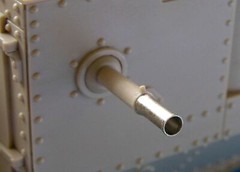 Lionmarc 1/35 LM10053 Front Portion of Lewis MG Cooling Shroud (Set of 5)