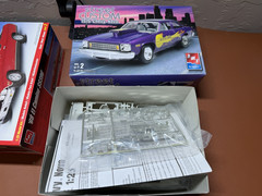 M13a/b pop1 super nova AMT ERTL Street Custom 1976 Chevy 1:25 Model Kit 7075