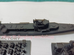 3D Printed 1/700 US Allen M. Sumner class Destroyers Unpainted /Waterline