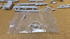 1950 Ford Convertible COMPLETE INTERIOR & UPGRADES 1:25 AMT NEW Model PARTS