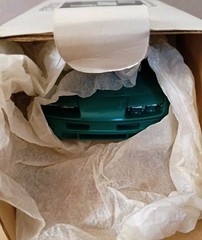 AMT/Ertl 1991 Geo Storm GSI Promo Car with Original Box, Teal Blue
