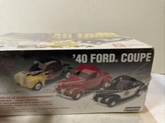 Lindberg ’40 Ford Coupe 1/25 scale plastic model kit build 1 of 3 ways (SEALED)