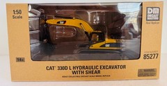 1:50 Caterpillar 330D L Hydraulic Excavator With Shear By Diecast Masters 85277