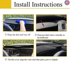 Dash Cover Mat Custom Fit for Toyota Solara 2004 2005 2006 2007 2008 with