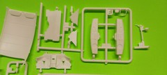 68 Bug Interior Seats 1968 Volkswagen Beetle VW 1/24 Tub Dash Steering Wheel