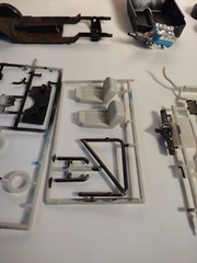 AMT 1/25 Scale Chevy Nova SS Pro Stocker Plastic Model Kit Open Box Started