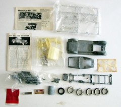 Vintage Gabriel 1/22 scale, 1930 PACKARD ROADSTER Metal Kit, complete