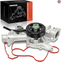 A-Premium Engine Water Pump with Gasket [fits OHV V8 5.7L] Compatible with