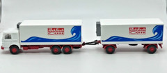 HO Scale Wiking 472 MAN Kuhl-Lastzug Freight Truck Original Box