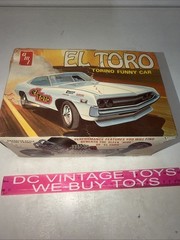 Vintage AMT El Toro Torino Funny Car 1/25 Scale Unused L@@K 🔥 RARE 🔥