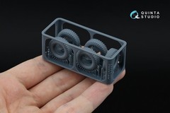 Quinta Studio 1/43 UAZ-469 Family Tyre set for Zvezda kits