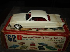 AMT 189 Original kit 1962 Ford Falcon Futura Box open Rare Kit Partial build