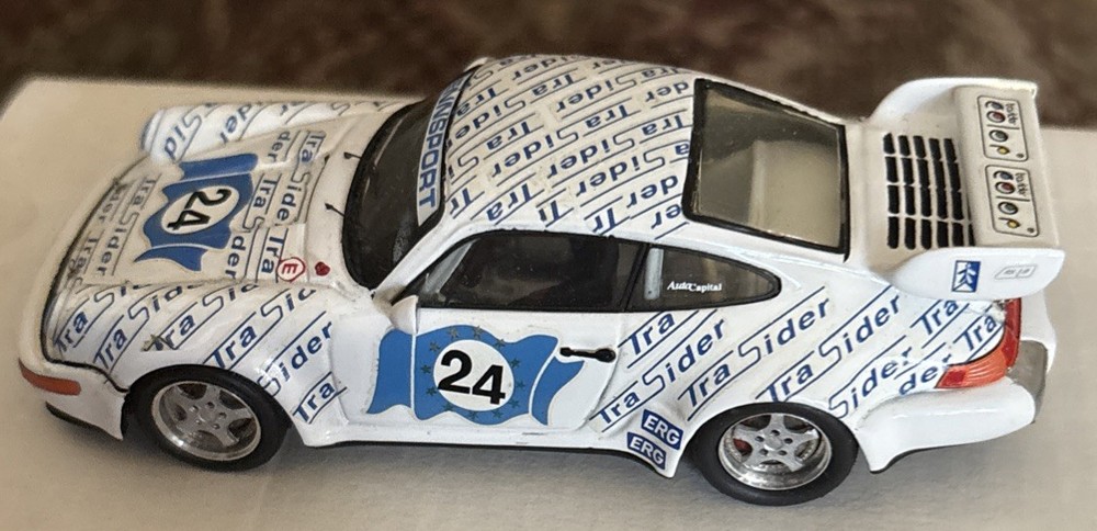 Build PIT Porsche 911 RSR 3.8 Car 1:43 Tra Sider Mugello 1994 Italy
