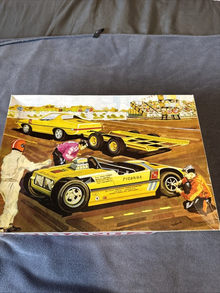 AMT 1/25 Piranha Drag Team Street’n’Strip Model Kit AMT1113 New Open Box