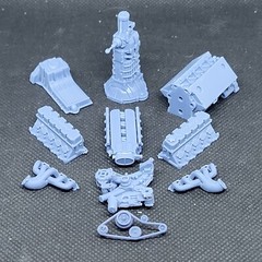 Dodge Viper ZB II 1/24 1/25 Model Engine