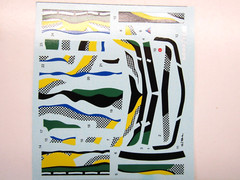 Decalpool 1/24 BMW 320i Art Car Roy Lichtenstein Le Mans 1977 Decal Sheet DP313