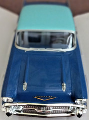 Revell 1957 Chevrolet Bel Air Hard Top Promo Model Blue Manufactured 2000