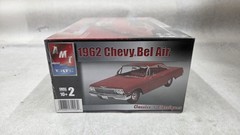 2005 Vintage AMT 1962 Chevy Bel Air Hard Top Plastic Car Model Kit Sealed New
