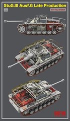 RYEFIELD MODEL RFM RM-5088 1/35 StuG.III Ausf.G Late with Full Initerior