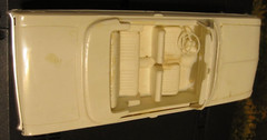 1962 AMT Chevy II NOVA Convertible Plastic MODEL KIT 1/25 K7012 screw bottom