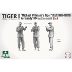 Takom #2201 1/35 TIGER I Sd.Kfz.181 Pz.Kpfw.VI Ausf.E Michael Wittmann’s Tiger