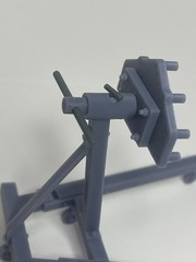 BLOWN BIG BLOCK CHEVY ENGINE with Stand 1/24th – 1/10th Scale kit MADE IN USA
